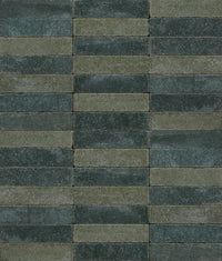 Reform Composite Stone Tumbled Leaf Green 6x25cm