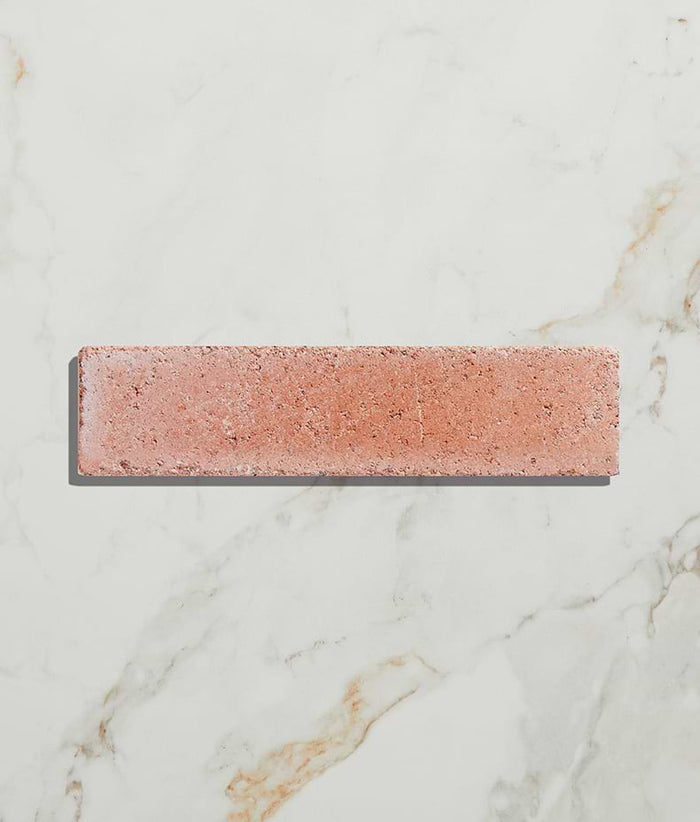 Reform Composite Stone Tumbled Salmon Pink 6x25cm Sample
