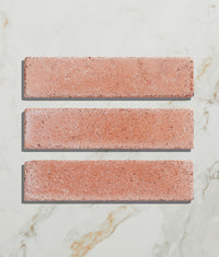 Reform Composite Stone Tumbled Salmon Pink 25x25cm Sample