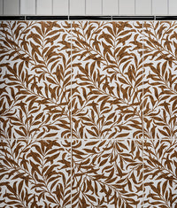 Silk Screen Ceramic Willow Cottage Tobacco 33.3x55cm Sample