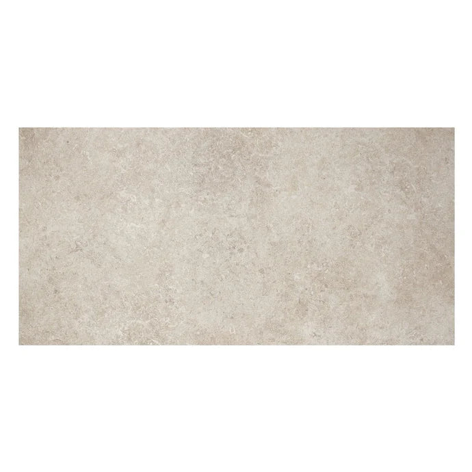 Fired Earth Jerusalem Silver 60 x 30 Limestone Effect Porcelain Tile