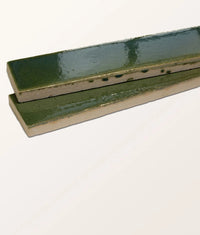 Stone Glaze Ceramic British Green Gloss Brick 5x20cm