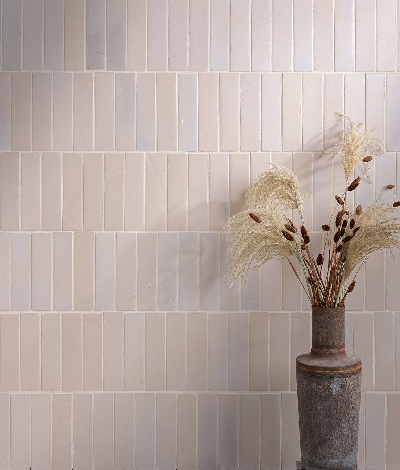 Stone Glaze Ceramic Chalkstone Gloss Brick 5x20cm