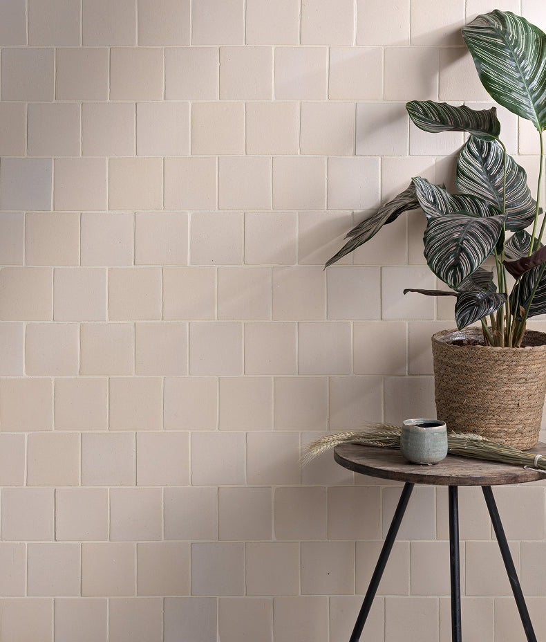Stone Glaze Ceramic Chalkstone Matt Square 10x10cm Sample