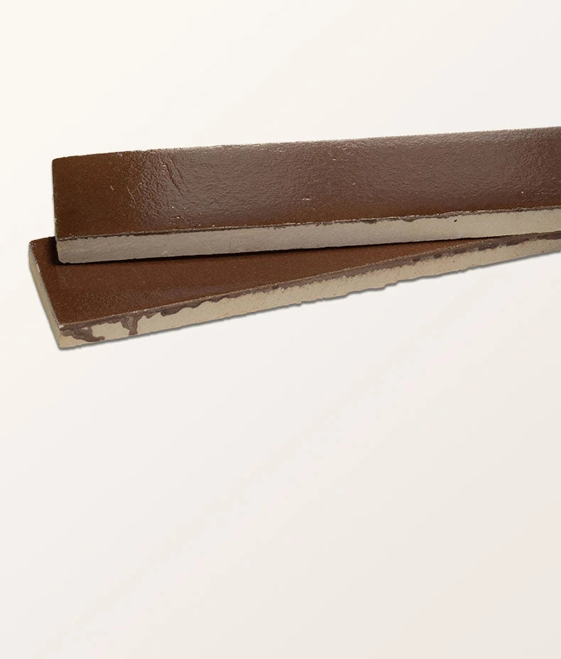 Stone Glaze Ceramic Cola Gloss Brick 5x20cm