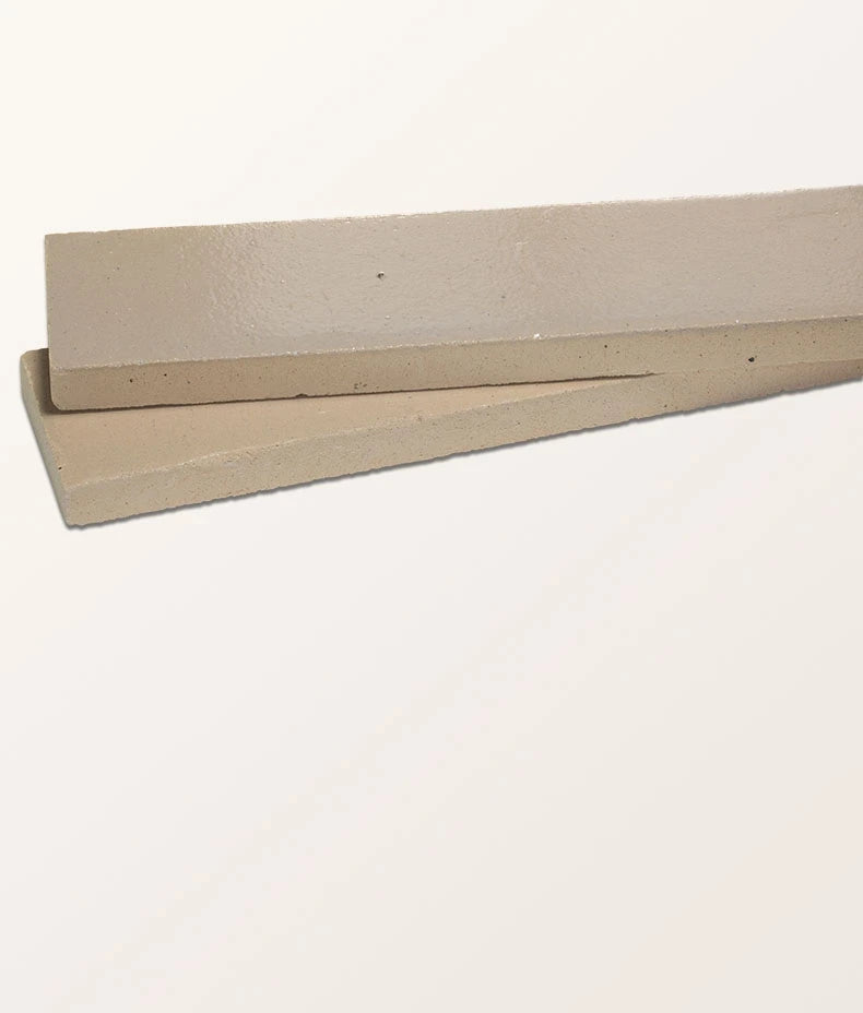 Stone Glaze Ceramic Mink Gloss Brick 5x20cm Sample
