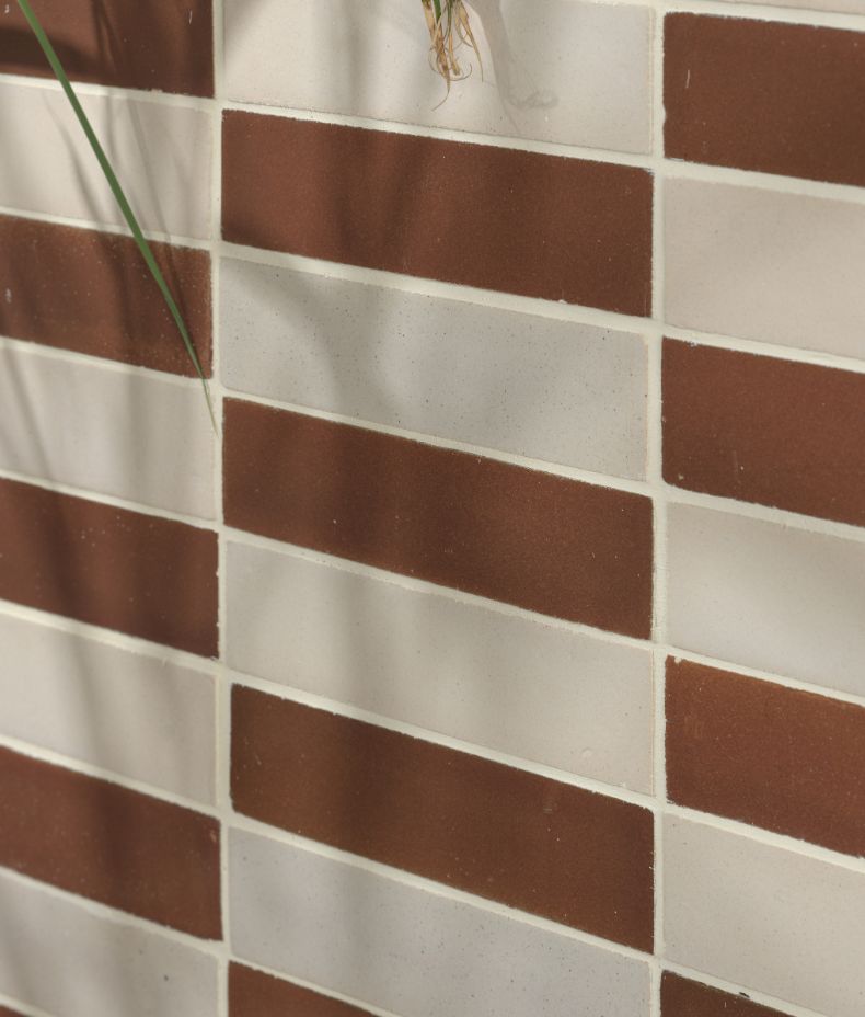 Stone Glaze Ceramic Chalkstone Gloss Brick 5x20cm