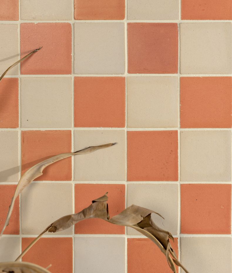 Stone Glaze Ceramic Chalkstone Matt Square 10x10cm Sample
