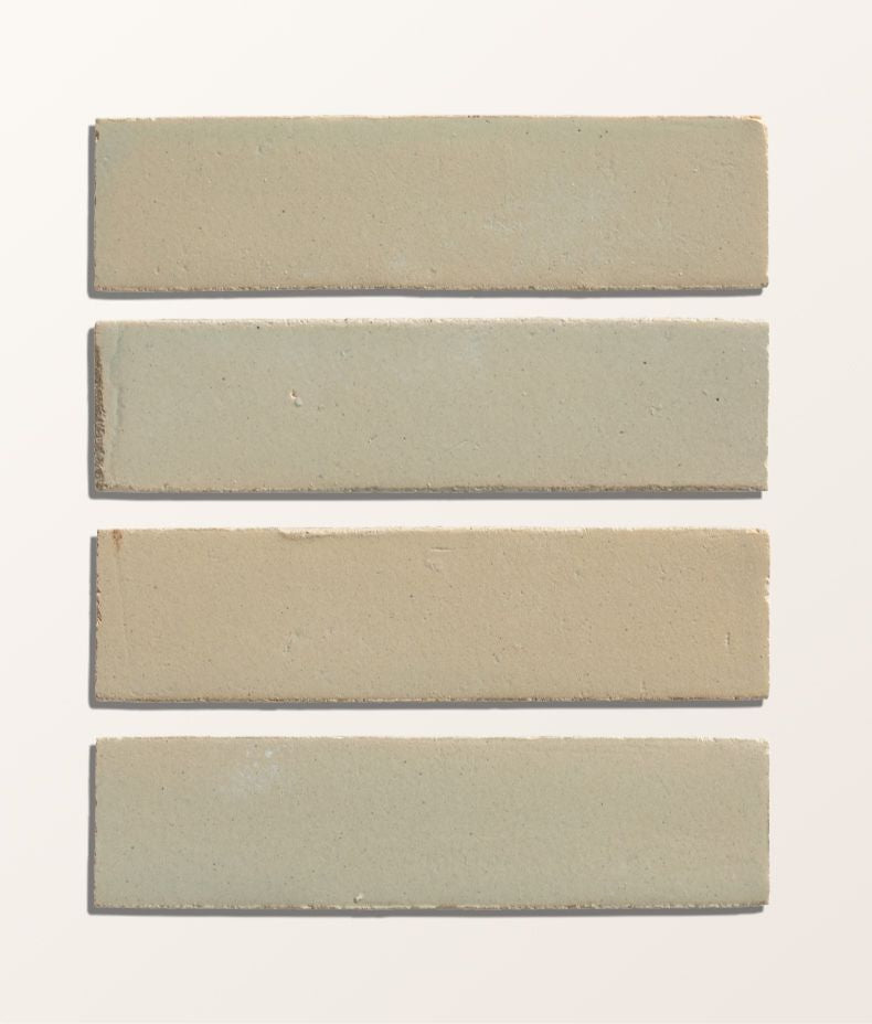 Stone Glaze Ceramic Chambray Gloss Brick 5x20cm Sample