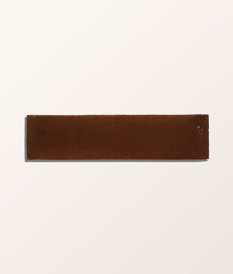 Stone Glaze Ceramic Cola Gloss Brick 5x20cm