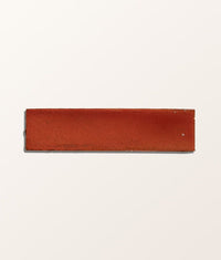 Stone Glaze Ceramic Imperial Red Gloss Brick 5x20cm Sample