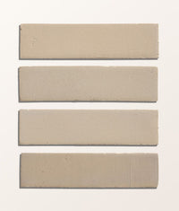 Stone Glaze Ceramic Linen Gloss Brick 5x20cm Sample