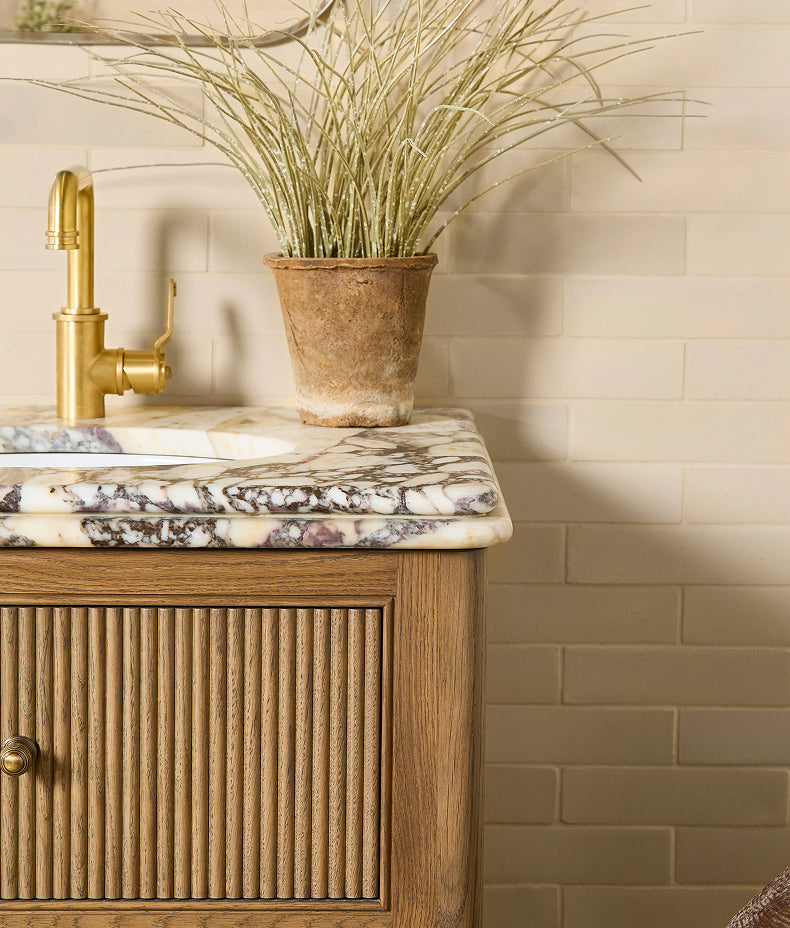 Stone Glaze Ceramic Linen Gloss Brick 5x20cm