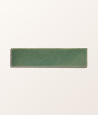 Stone Glaze Ceramic Menthol Gloss Brick 5x20cm Sample