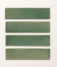 Stone Glaze Ceramic Menthol Gloss Brick 5x20cm