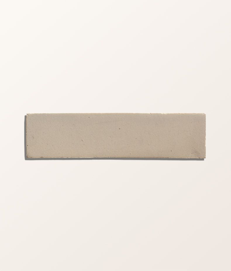 Stone Glaze Ceramic Mink Gloss Brick 5x20cm Sample