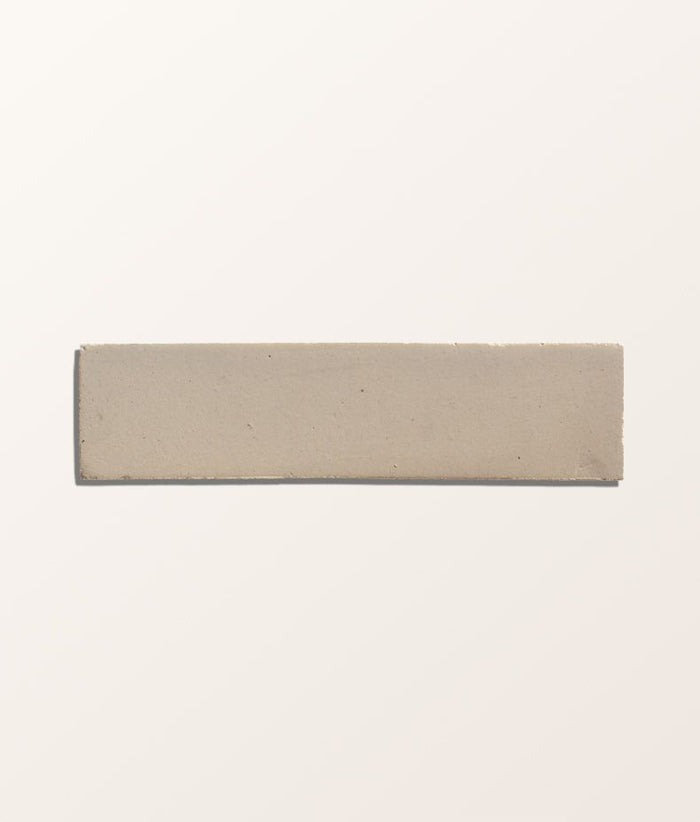Stone Glaze Ceramic Mink Gloss Brick 5x20cm Sample
