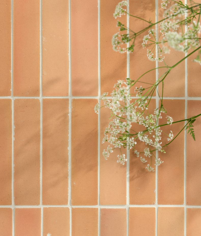 Stone Glaze Ceramic Petal Gloss Brick 5x20cm
