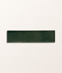 Stone Glaze Ceramic Petrol Green Gloss Brick 5x20cm