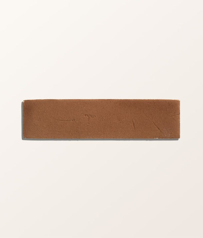 Stone Glaze Ceramic Tan Gloss Brick 5x20cm Sample