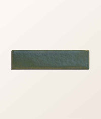 Stone Glaze Ceramic Winter Pond Gloss Brick 5x20cm Sample