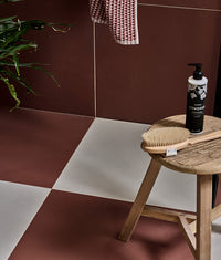 Stucco Porcelain Textured Red 60x60cm Sample