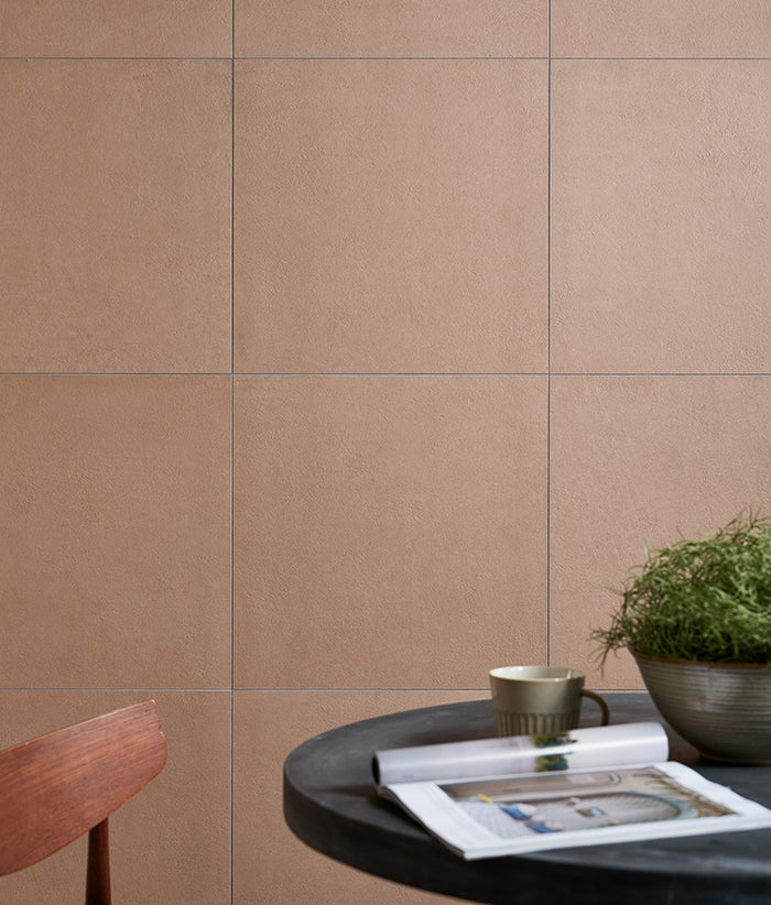 Stucco Porcelain Textured Tan 60x60cm