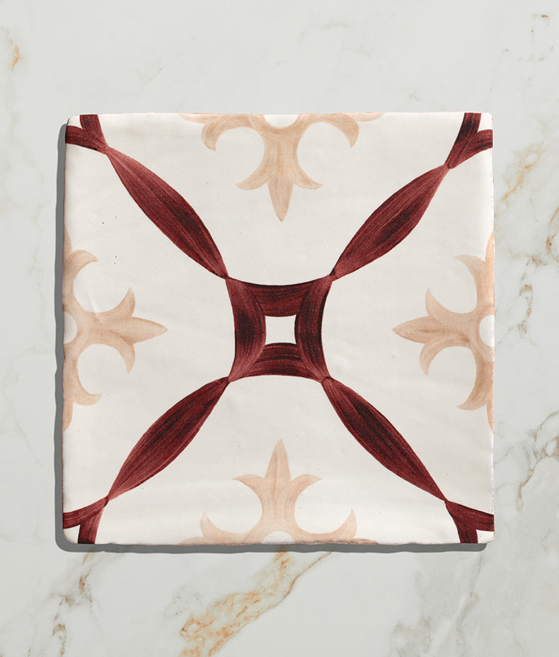 STUDIO Abbey Red Ceramic 13x13cm