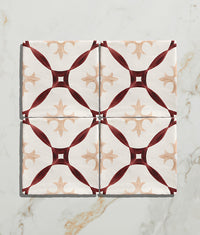 STUDIO Abbey Red Ceramic 13x13cm