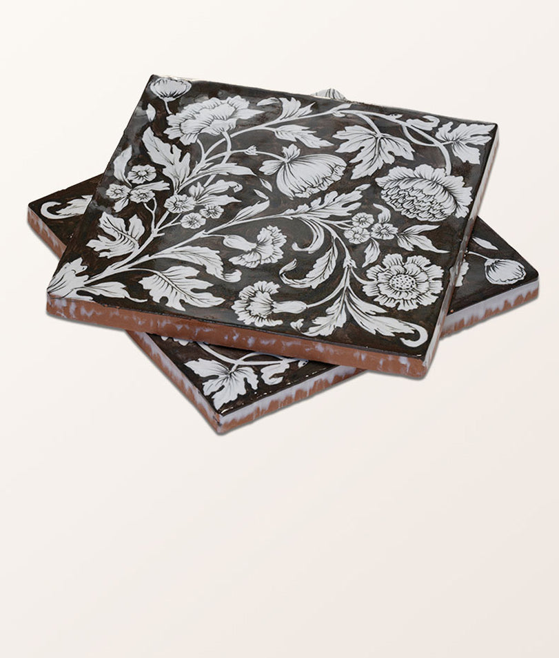 STUDIO Assisi Brown Ceramic 13x13cm