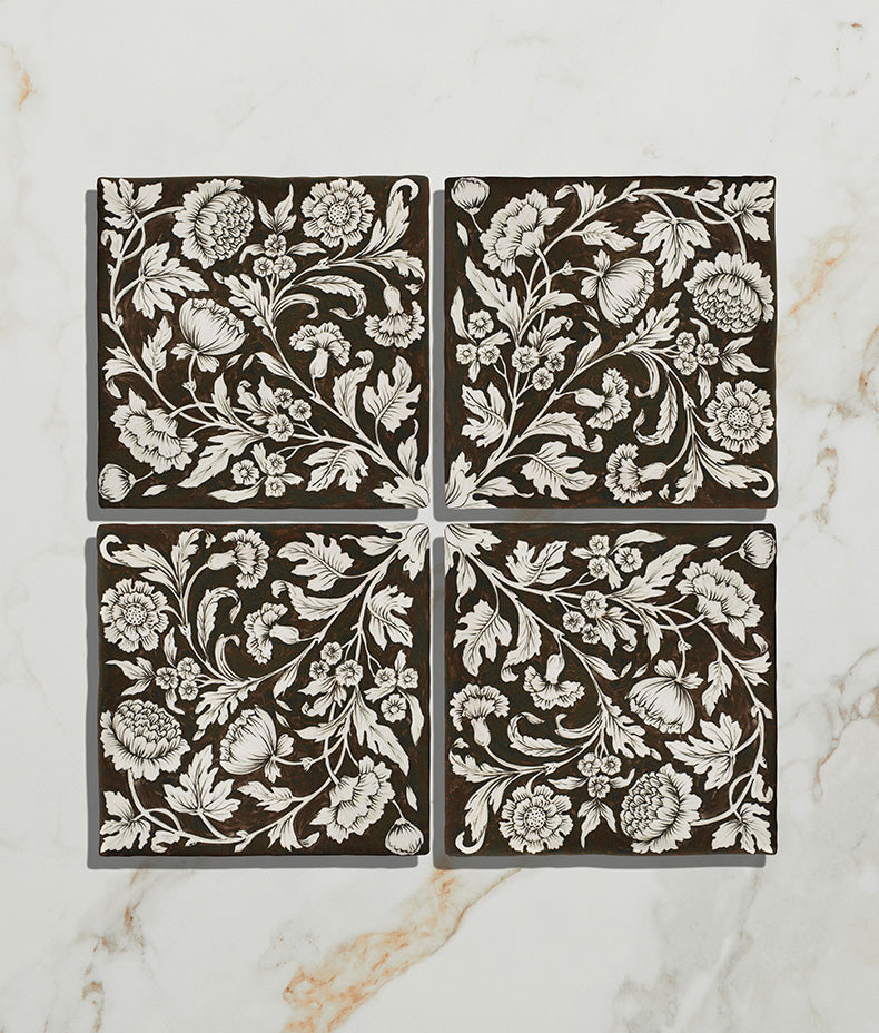 STUDIO Assisi Brown Ceramic 13x13cm Sample