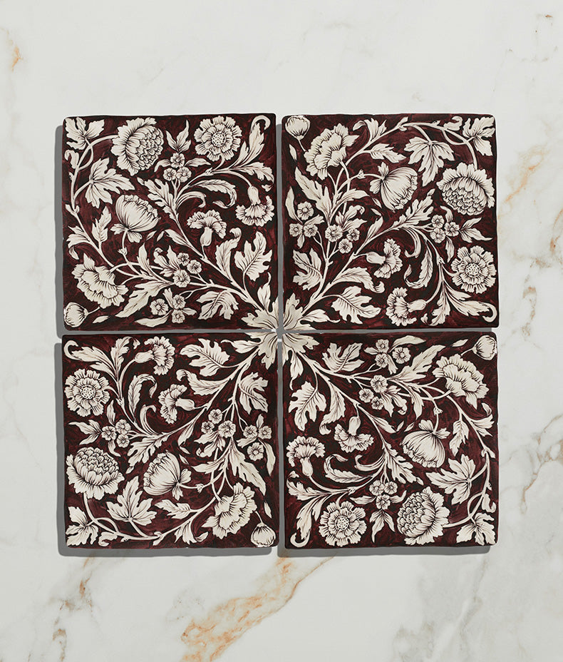 STUDIO Assisi Red Ceramic 13x13cm