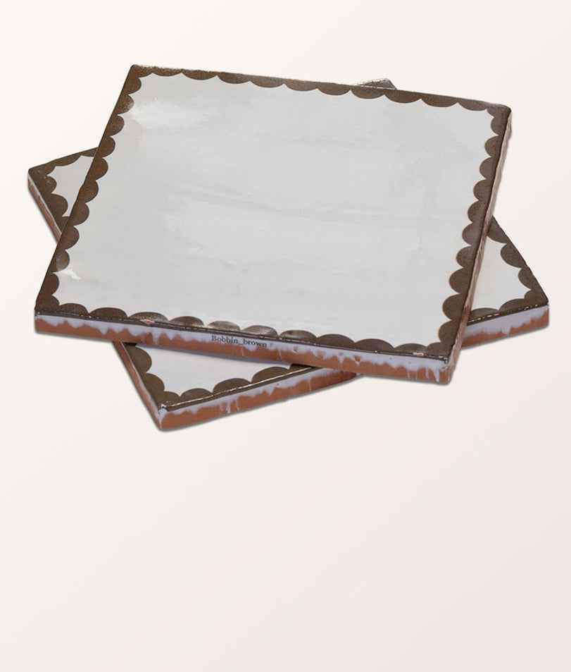 STUDIO Bobbin Ceramic Chocolate 13x13cm Sample