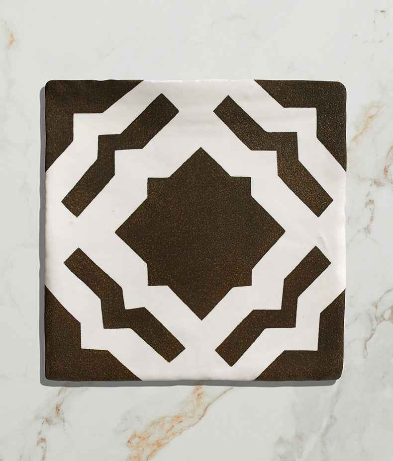 STUDIO Cassius Brown Ceramic 13x13cm Sample