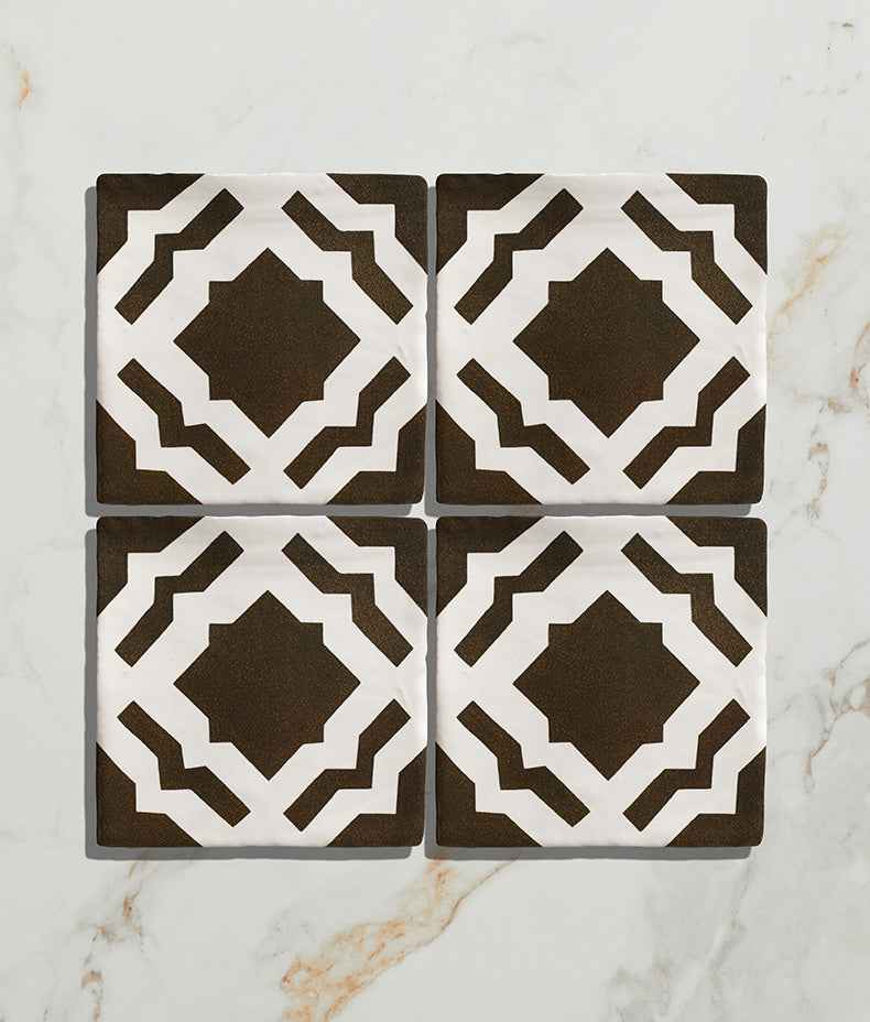 STUDIO Cassius Brown Ceramic 13x13cm Sample