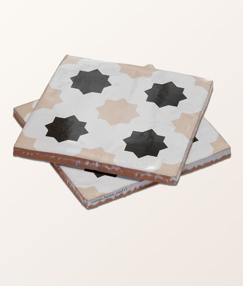 STUDIO Cosmos Sand Ceramic 13x13cm Sample