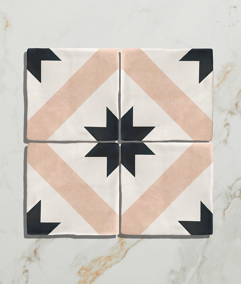 STUDIO Étoile Blue Star Ceramic 13x13cm