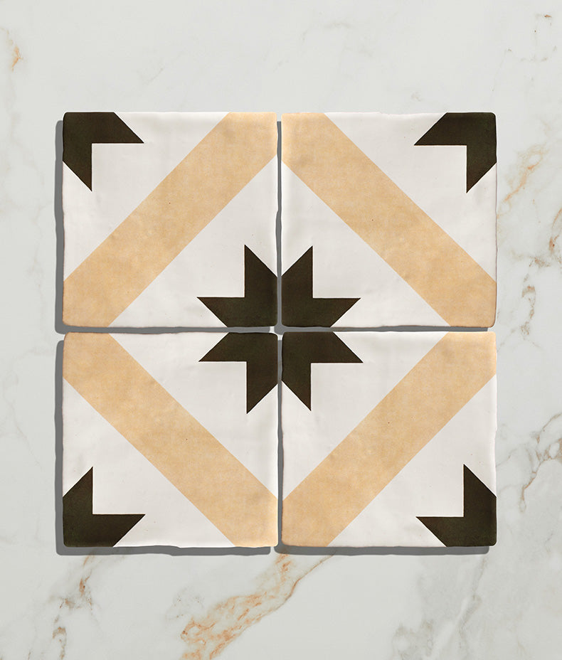 STUDIO Étoile Brown Star Ceramic 13x13cm