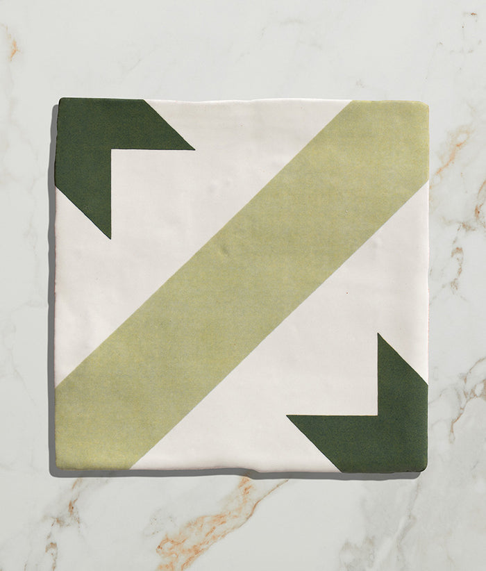 STUDIO Étoile Green Star Ceramic 13x13cm Sample