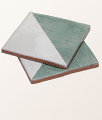 STUDIO Jamboree Handpainted Ceramic Thyme Tri 13x13cm