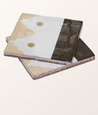 STUDIO Minaret Brown Dot Ceramic 13x13cm Sample