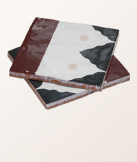 STUDIO Minaret Pink Dot Ceramic 13x13cm Sample