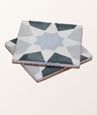 STUDIO Souk Blue Star Ceramic 13x13cm