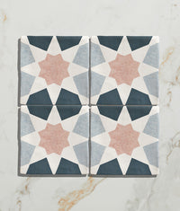 STUDIO Souk Pink Star Ceramic 13x13cm Sample