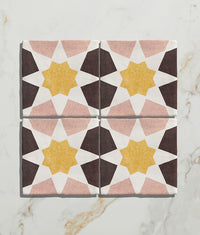 STUDIO Souk Yellow Star Ceramic 13x13cm Sample
