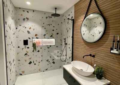 A wetroom with personality