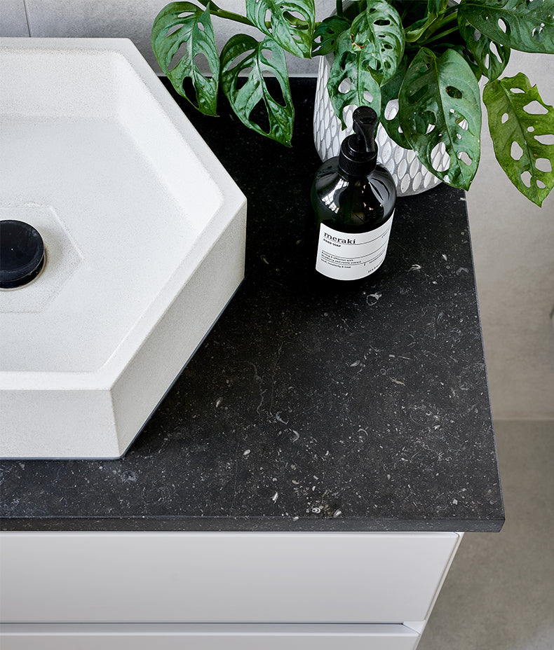 Tora Blue Limestone Honed Finish 40x40cm Sample