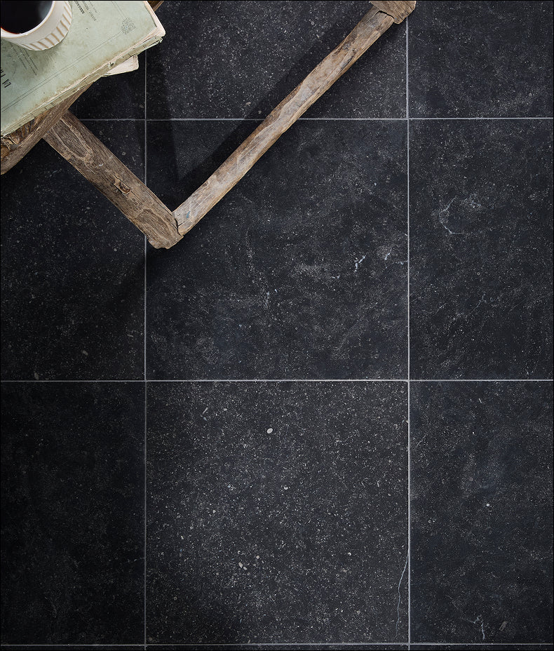 Tora Blue Limestone Honed Finish 40x40cm Sample