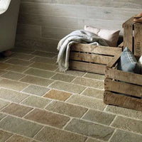 Farley Limestone Cobbles Seasoned Finish, £95.00/ M2 Cream Tile Limestone Tiles Natural Stone Exterior Tiles Ca Pietra