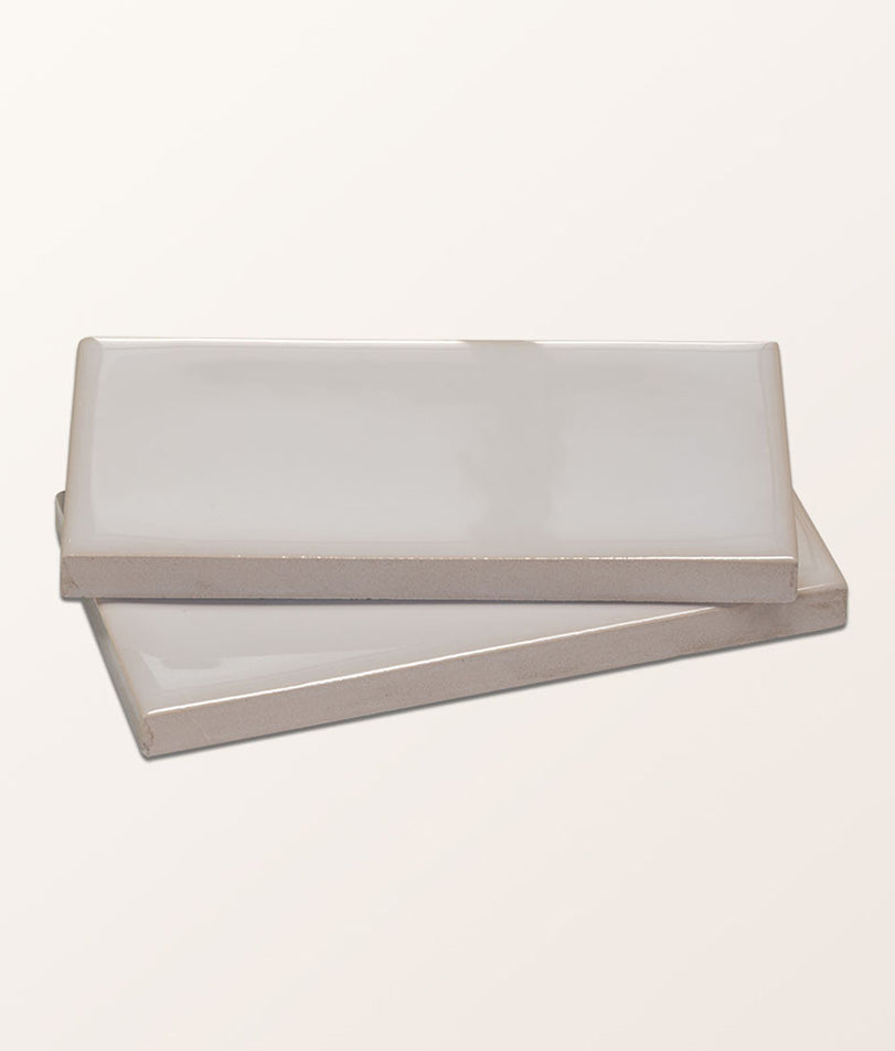 Tunstall Ceramic Brick Deep White 12.5cm